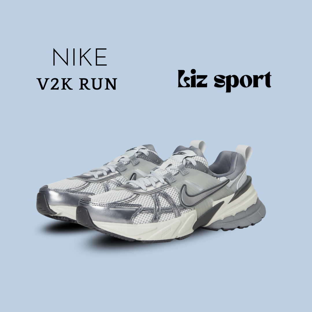 Nike  V2K Run "Platino Puro/Gris Lobo"