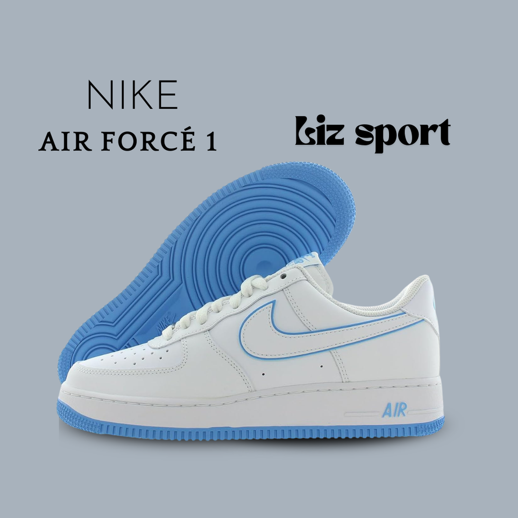 Nike Air forcé 1 whitte/ blue