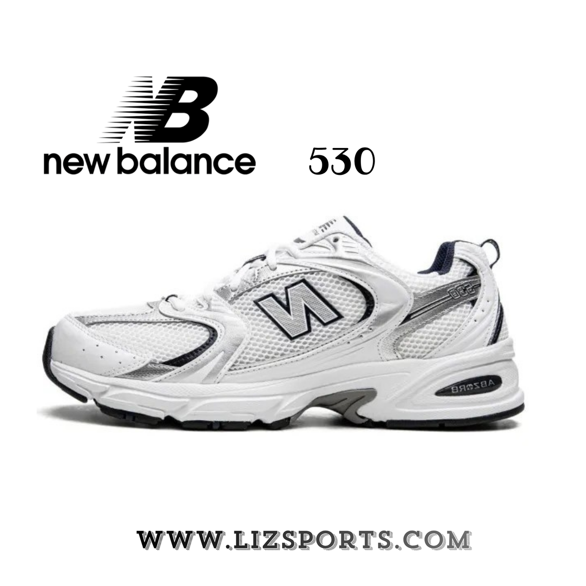 NEW BALANCE 530 white/azul